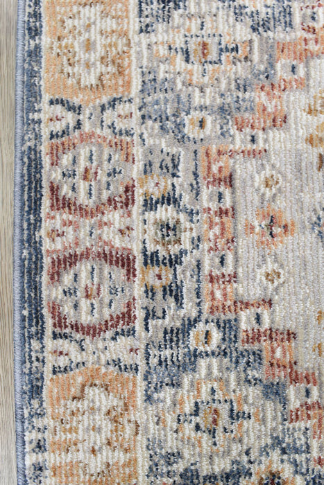 Medina L Grey Runner Rug 0320A