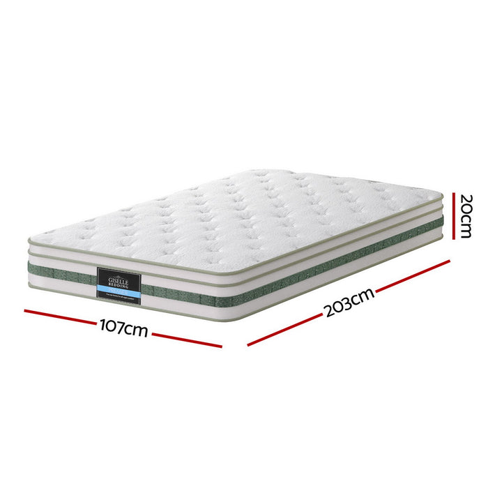 20cm  Mattress King Single Green Tea Mattresses