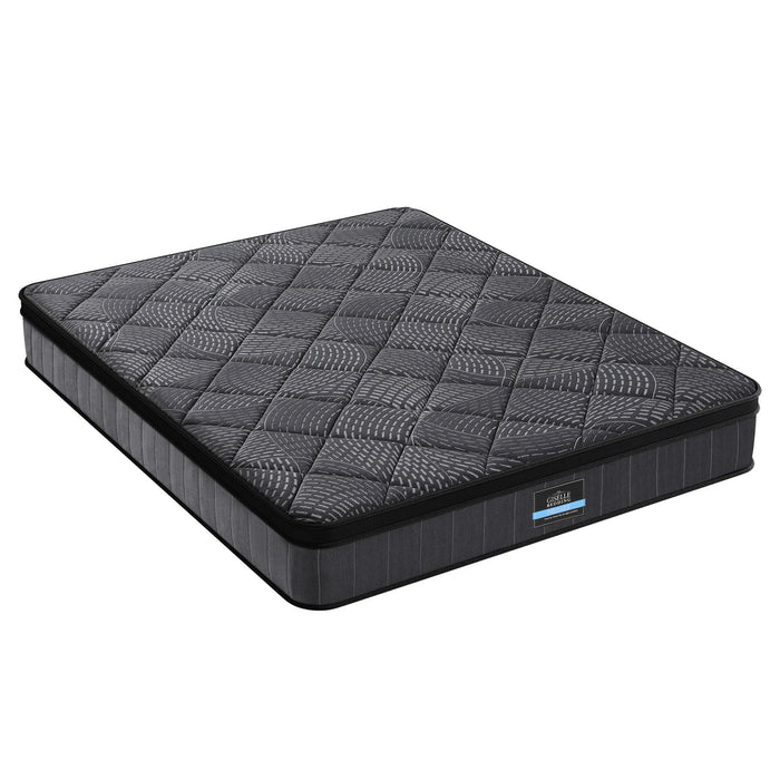 King Mattress 25cm Pocket Spring Latex Euro Top Medium Firm Bed