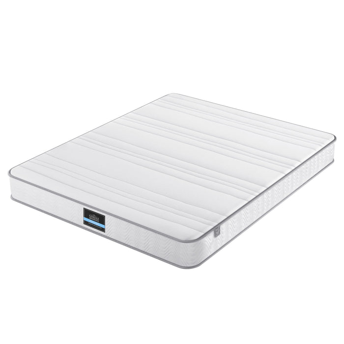 King Mattress 20cm with Reinforced Edge Support Egg-Crate Foam