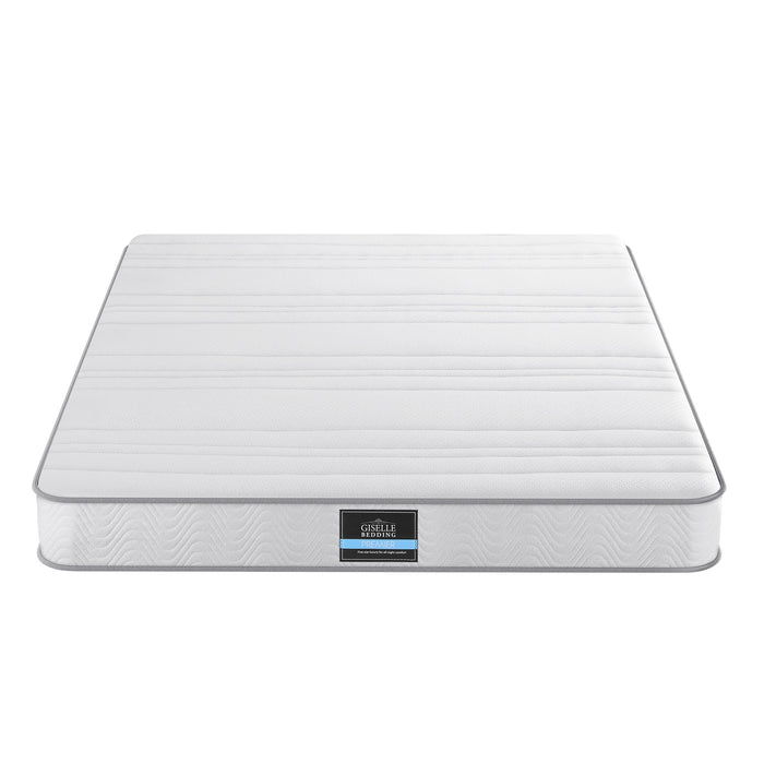 King Mattress 20cm with Reinforced Edge Support Egg-Crate Foam