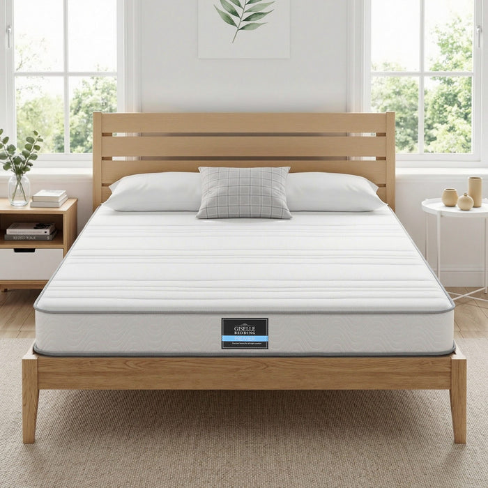 King Mattress 20cm with Reinforced Edge Support Egg-Crate Foam