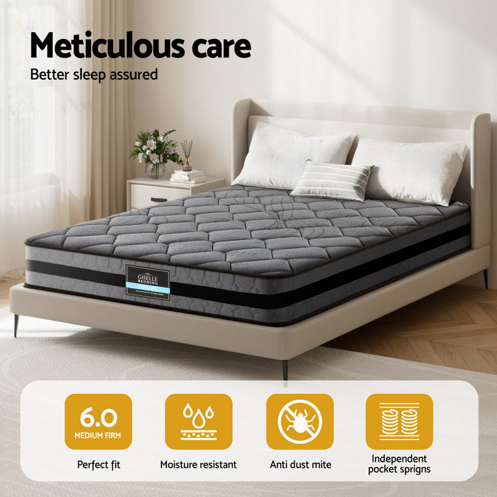 22cm Mattress Medium Firm Queen
