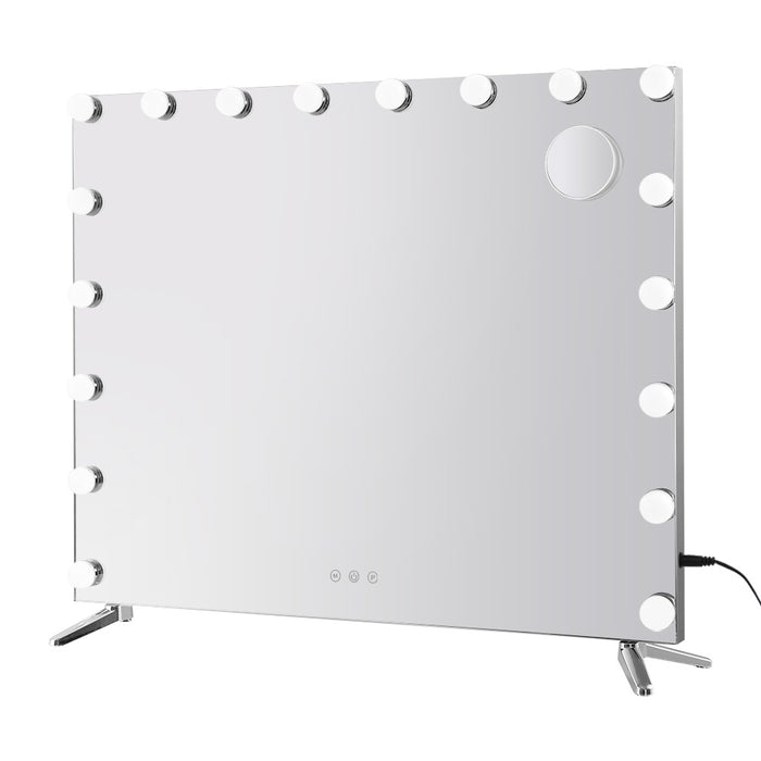 Makeup Mirror 80X65cm Hollywood with Light Vanity Dimmable Wall 18 LED