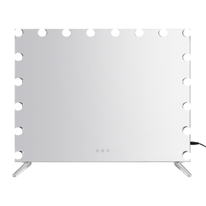 Makeup Mirror 80X65cm Hollywood with Light Vanity Dimmable Wall 18 LED