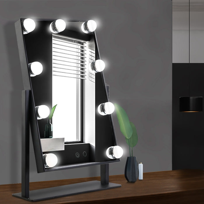 Makeup Mirror Hollywood with Light Round 360� Rotation Tabletop 12