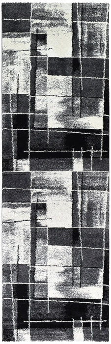 Millard 297 Dark Grey Black Runner