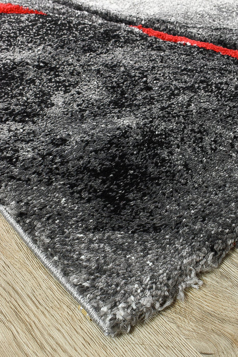 Millard 37 Dark Grey Red Runner