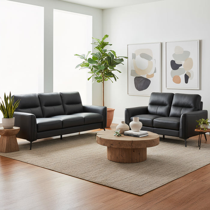 Molly Leather Lounge Suite