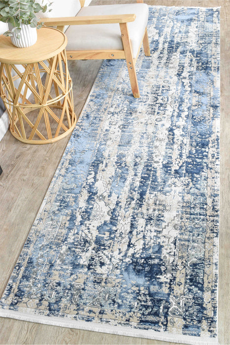 Rosalind 27340A Vintage Denim Runner