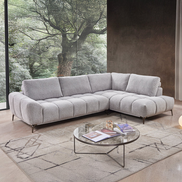 Osmond 5 Seater Fabric Chaise Modular