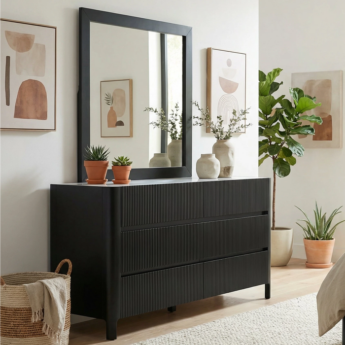 Pari Dresser and Mirror