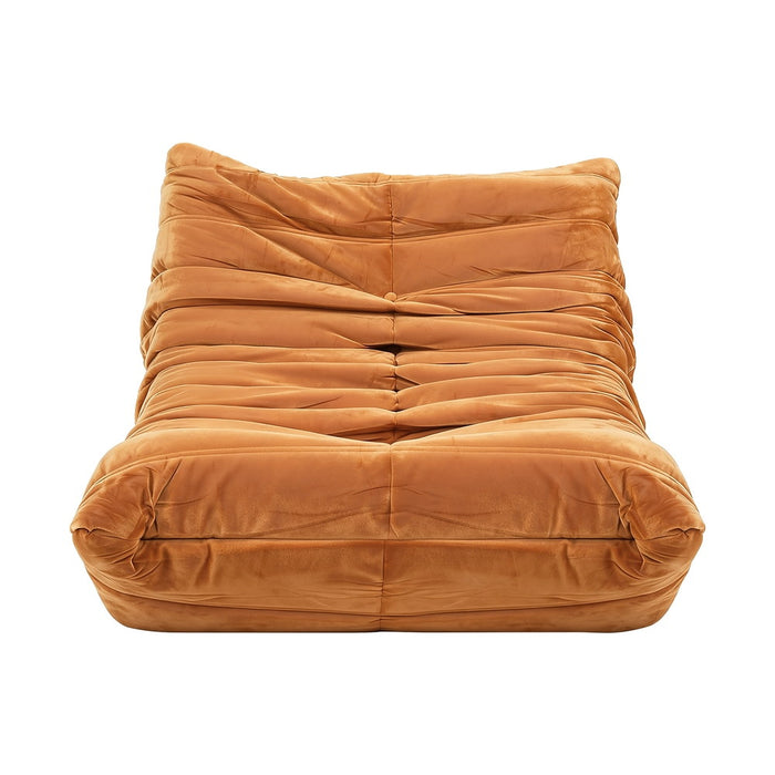 Lazy Sofa Accent Chair Floor Couch Leisure Lounge Foam Pouffe Recliner