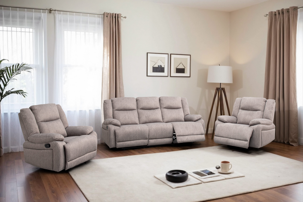 Capri Fabric Recliner Lounge