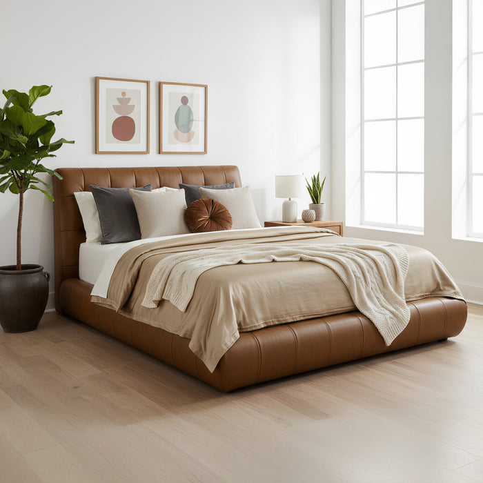 Sophia Leather Bed