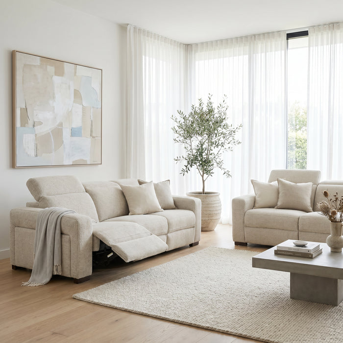 Transdale Fabric Electric Lounge Suite