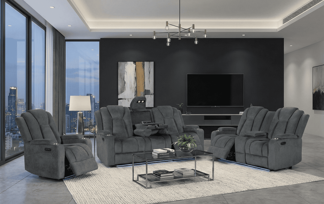 Alexander Fabric Electric Recliner Lounge