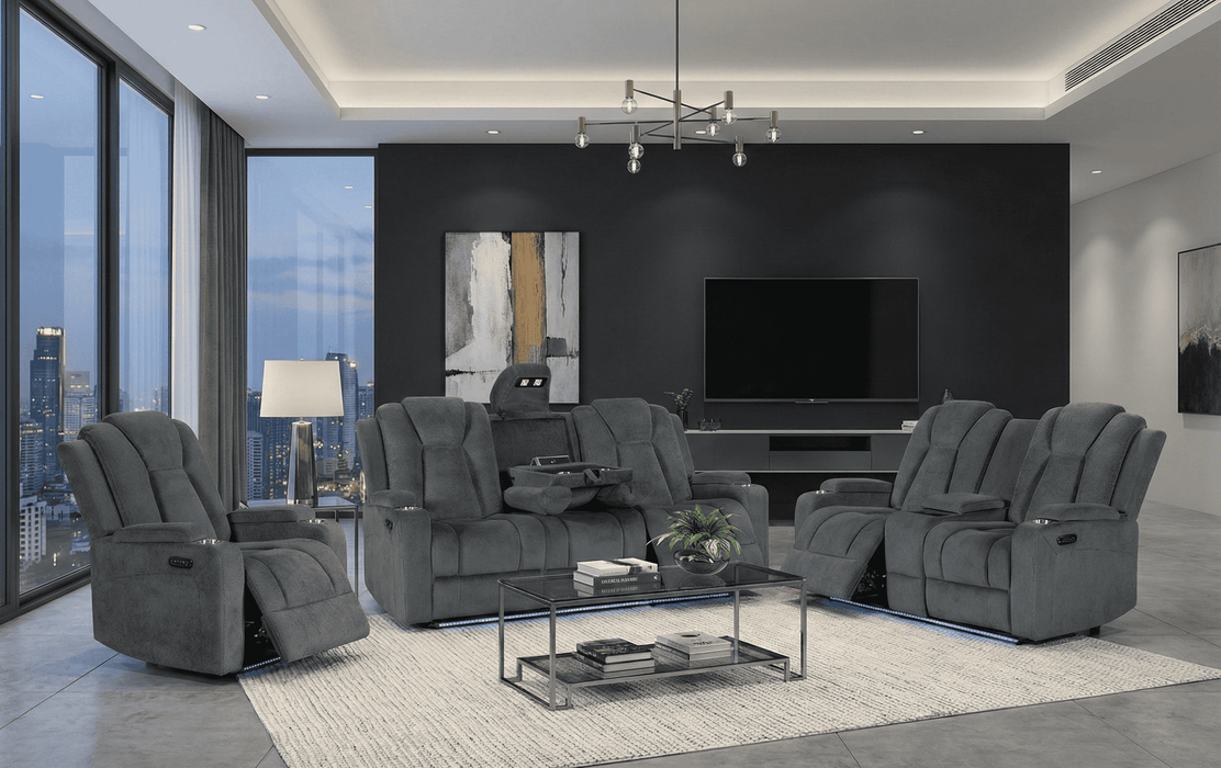 Alexander Fabric Electric Recliner Lounge
