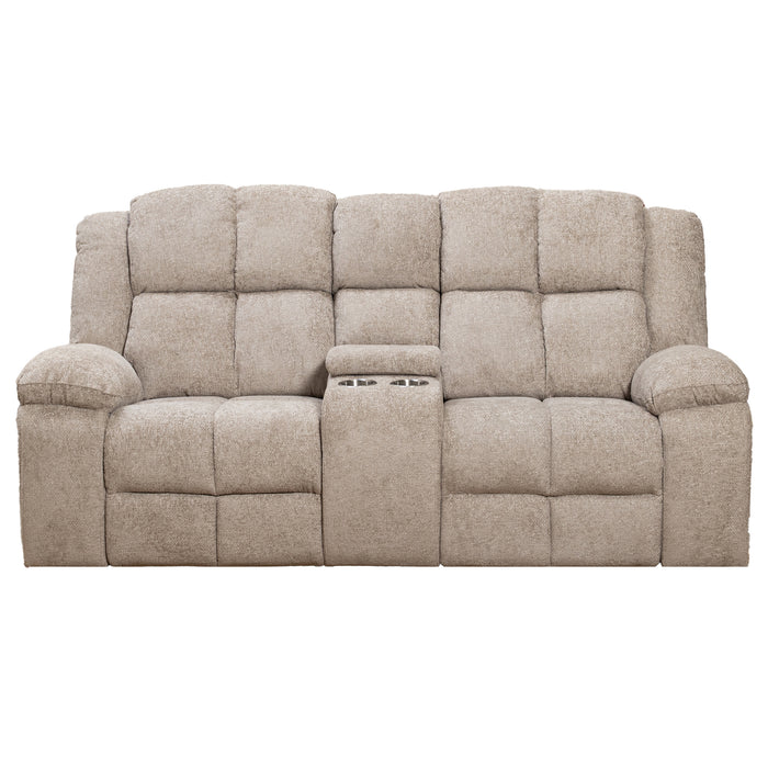Luxe Fabric Electric Recliner Lounge