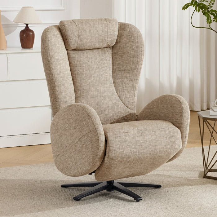 Van Fabric Electric Accent Chair