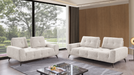 Avalion Fabric Lounge Suite in Cream