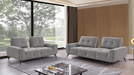 Avalion Fabric Lounge Suite in Granite
