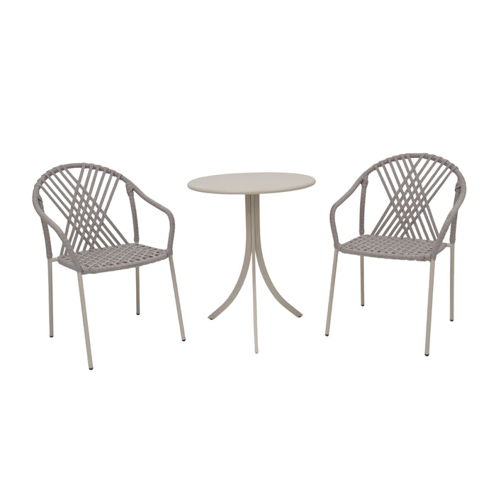 Blossom 3 Piece Outdoor Bistro Set