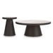 Bracken Round Lamp Table with matching table