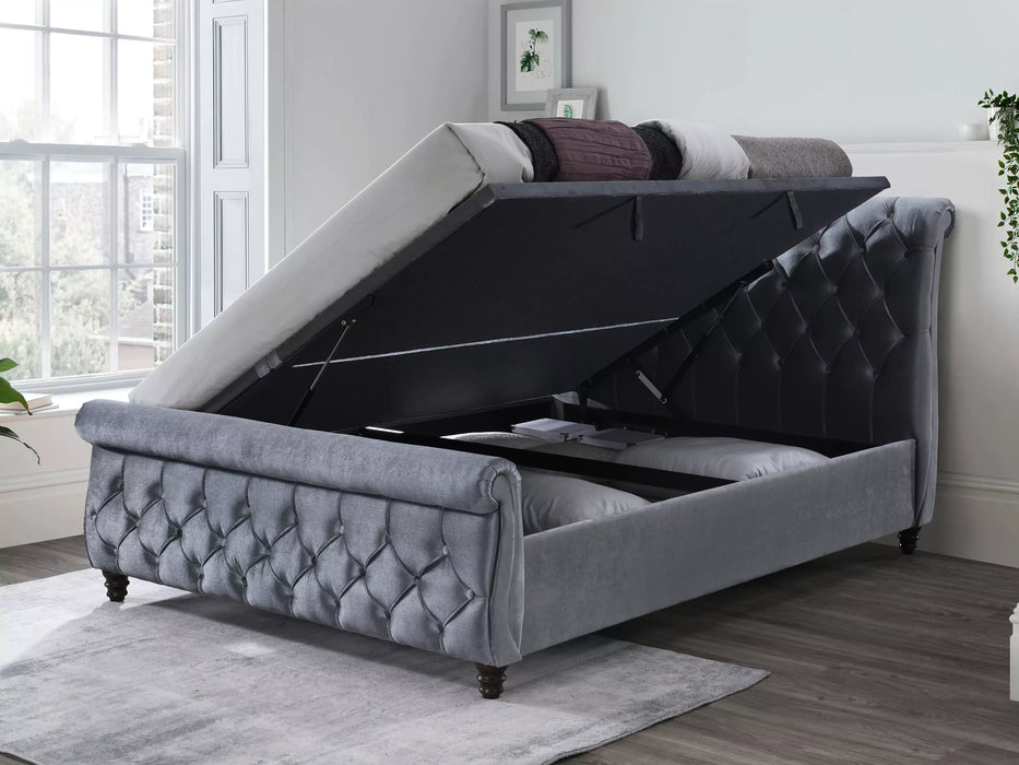 Cartier Fabric Storage Lift Bed