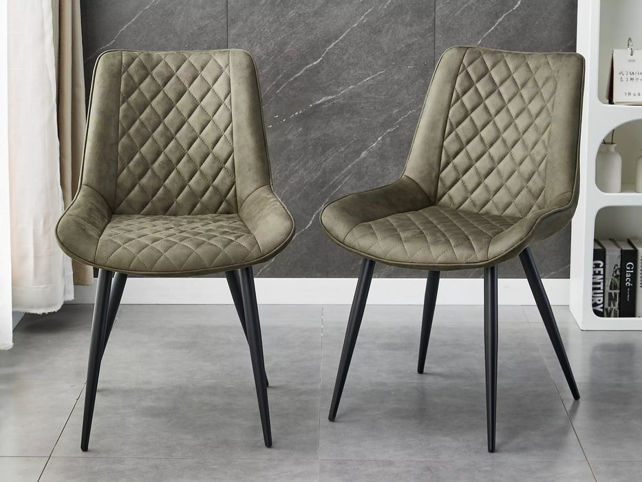 Tyler Fabric Dining Chairs (Set of 2)