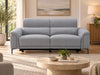 Kobe 2.5 Seater Fabric Electric Recliner Lounge in Stone