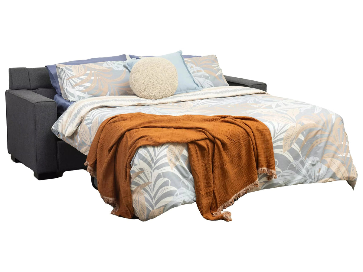 Croydon 3 Seater Fabric Sofabed — Furniture Bazaar