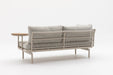 Lumi 2 seater outdoor sofa, back view