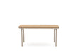 Lumi outdoor table, front view