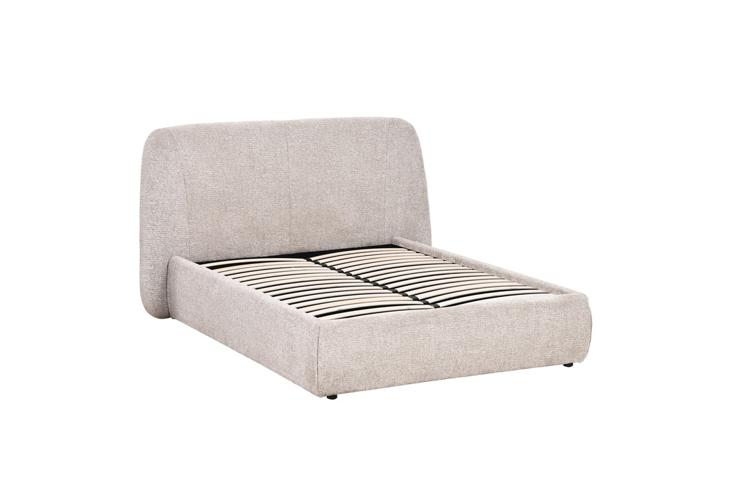 Matilda Fabric Storage Lift Bed Queen