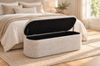 Matilda Fabric Storage Bed Bench