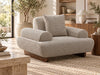 Stirling Fabric Lounge, single seater in Ivory