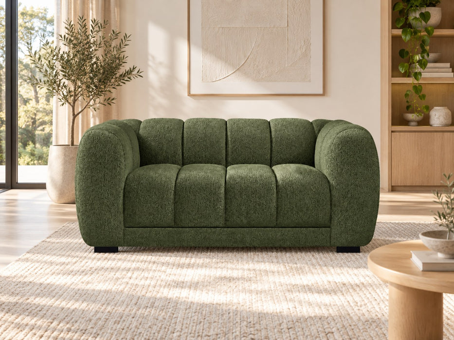 Tedmond Fabric Lounge Suite, 2 seater in Green