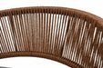 Yun 3 Piece Outdoor Lounge Set chair back detail
