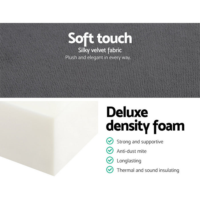 Velvet Folding Foam Mattress