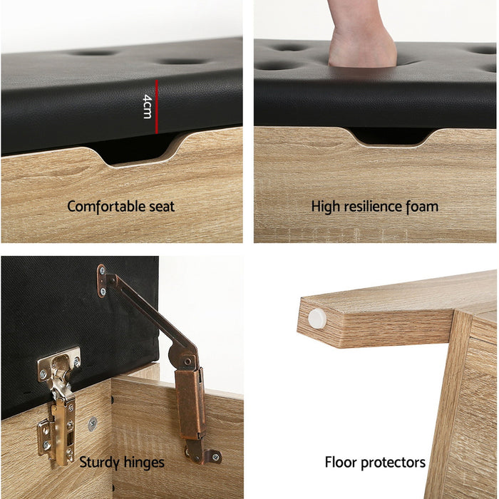 Karivi Foot Stool / Bench with Storage