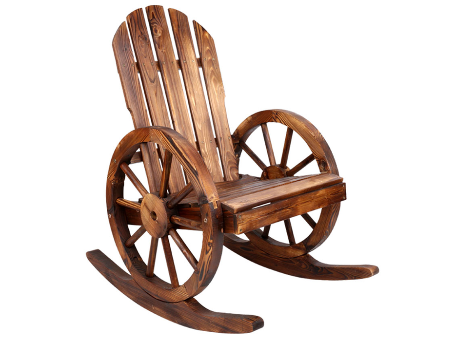 Rawson Wagon Wheel Outdoor Chair