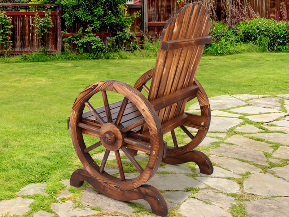 Rawson Wagon Wheel Outdoor Chair