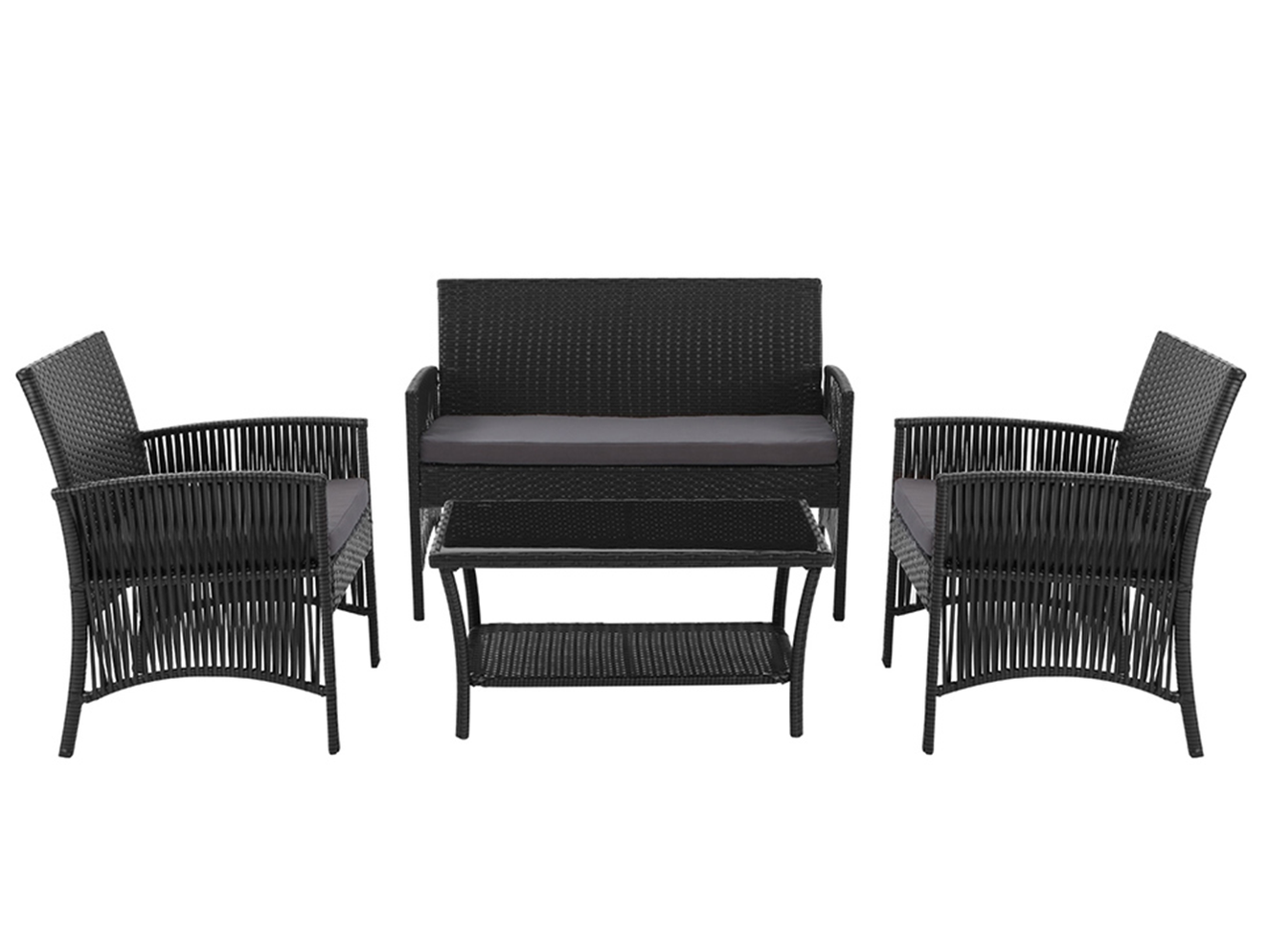 Harper 4 Piece Outdoor Set — Furniture Bazaar