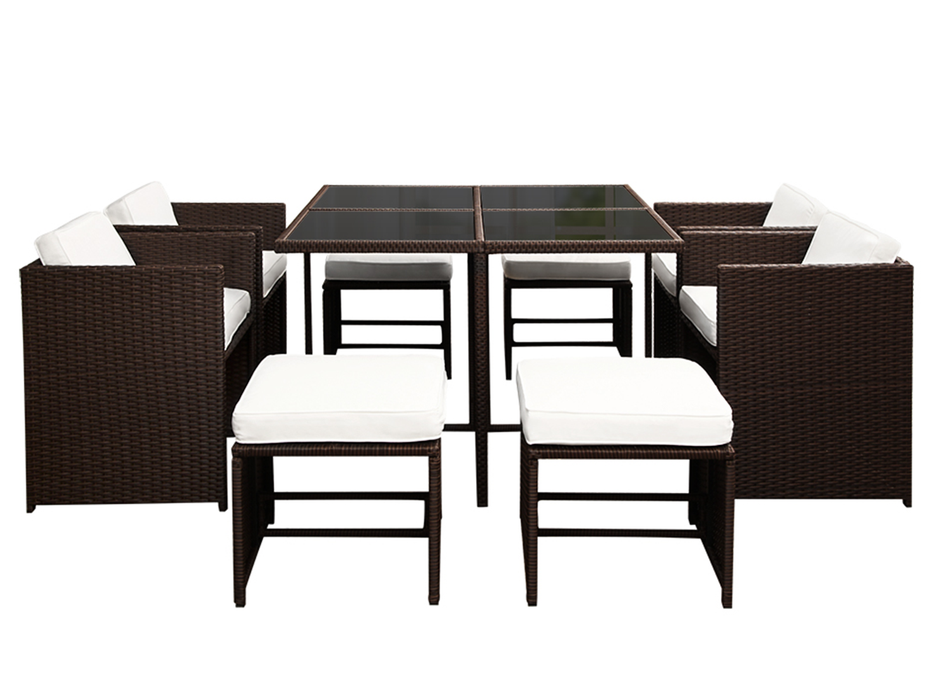 Bliss Bay 9 Piece Outdoor Dining Set