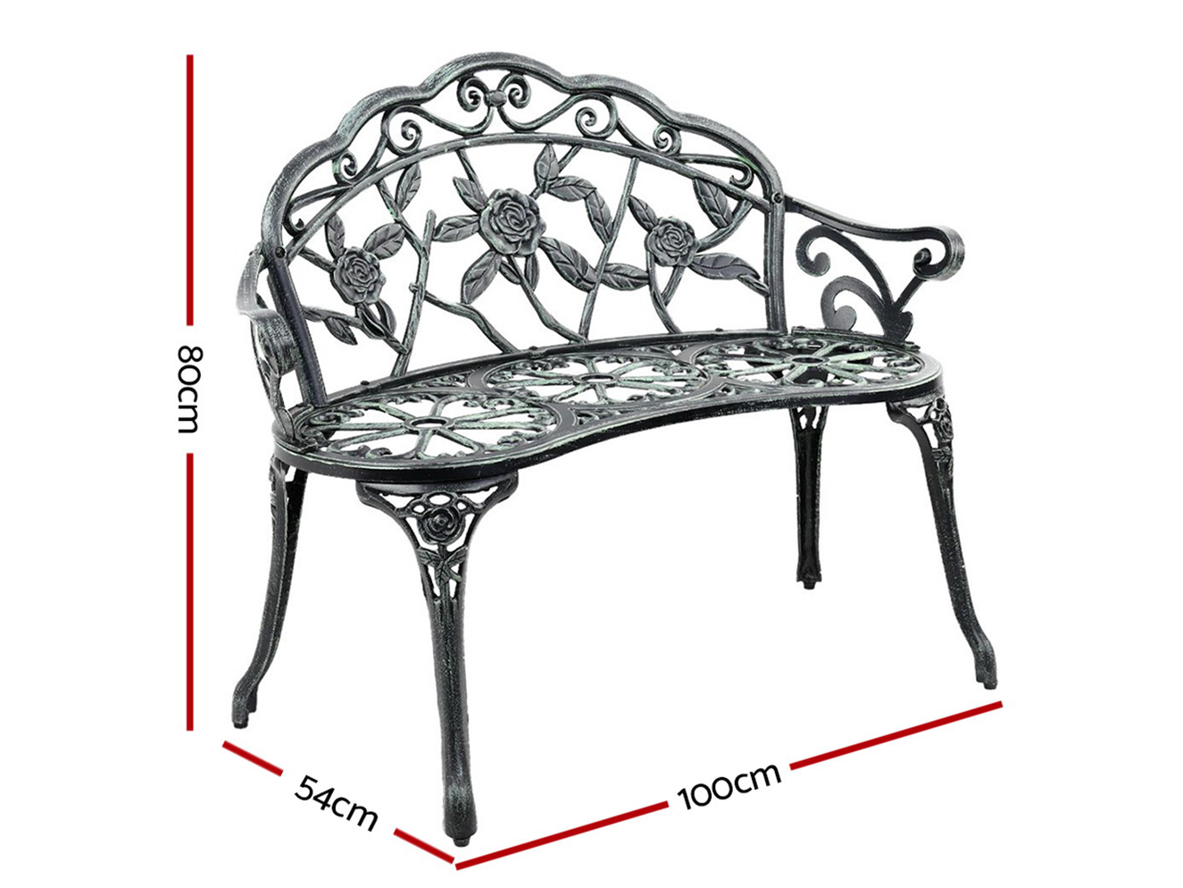 Victorian Outdoor Garden Bench — Furniture Bazaar