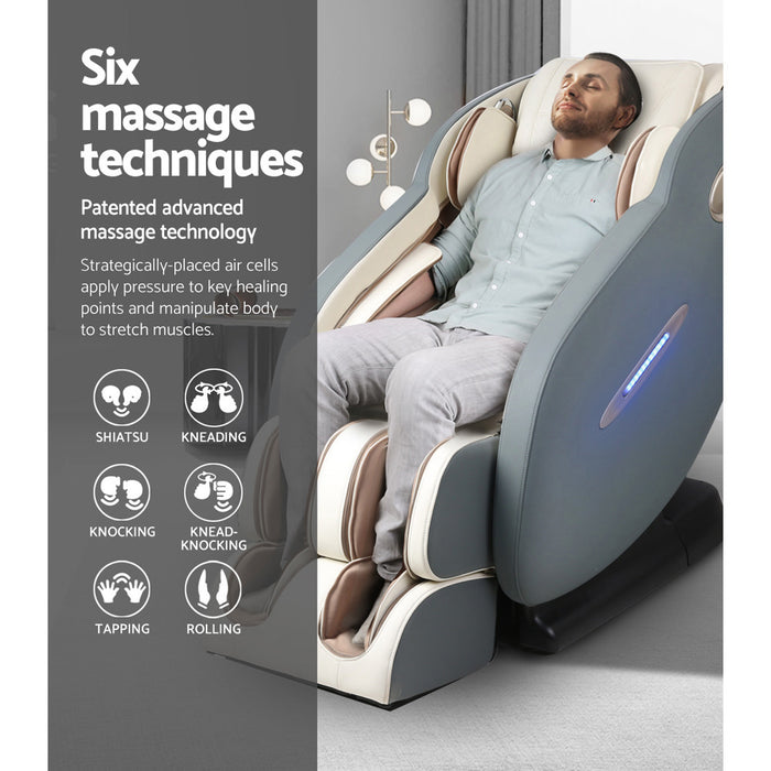 Ozeni (Grey) Massage Chair Electric Recliner Massager