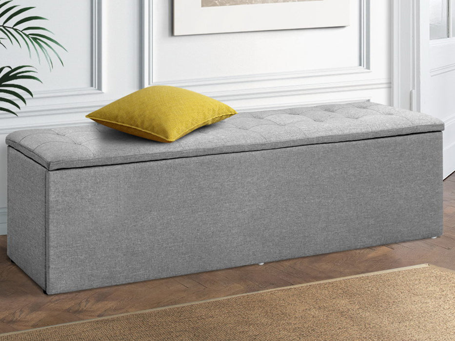 Leonora Foot Stool / Bench with Storage