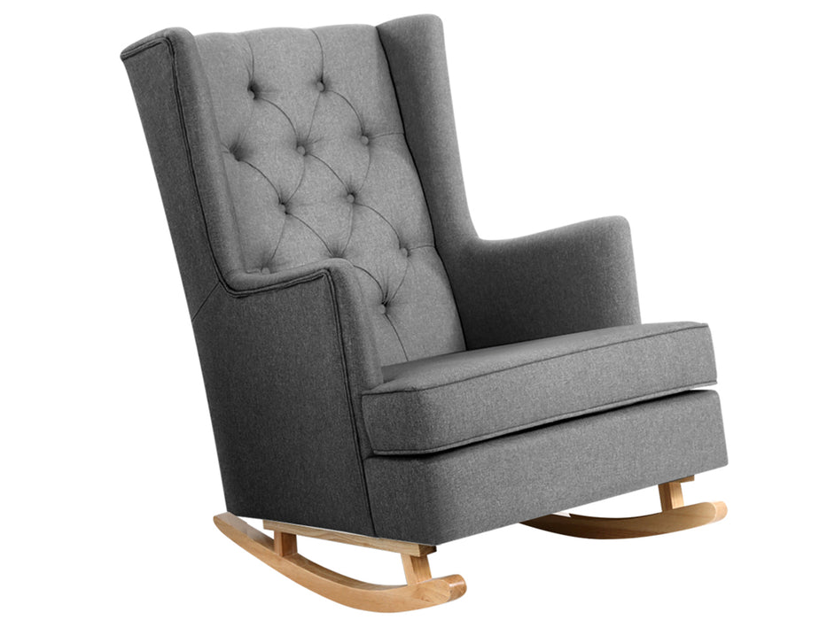 Lissy Convertible Rocking/Stationary Arm Chair