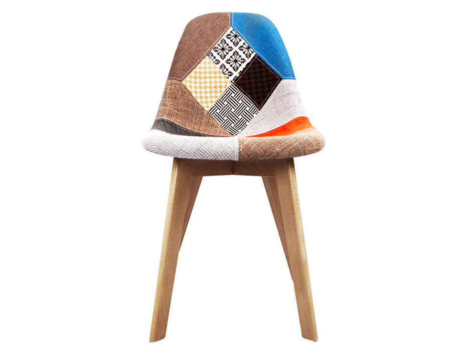 Eiffel Fabric Dining Chairs (Set of 2)